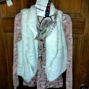 Child unicorn set nwt